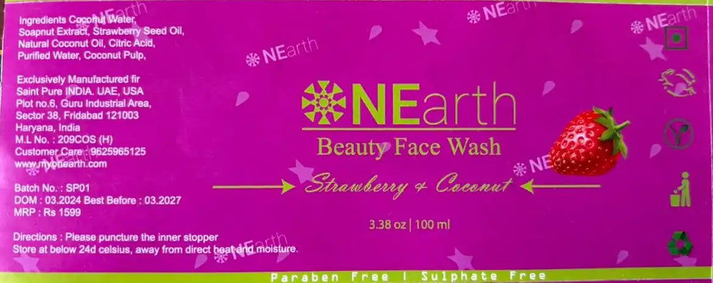 Beauty Face Wash | ONEarth - EarthBased