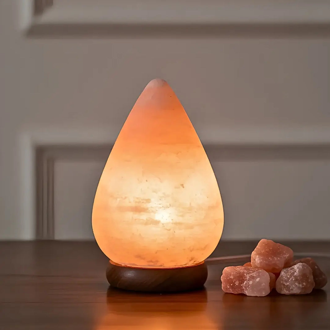 Drop Shaped Himalayan Salt Lamp | ONEarth