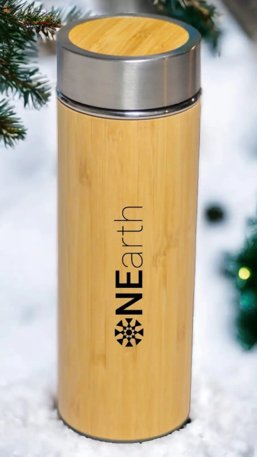 Bamboo Steel Bottle (450 Ml) | ONEarth - EarthBased 