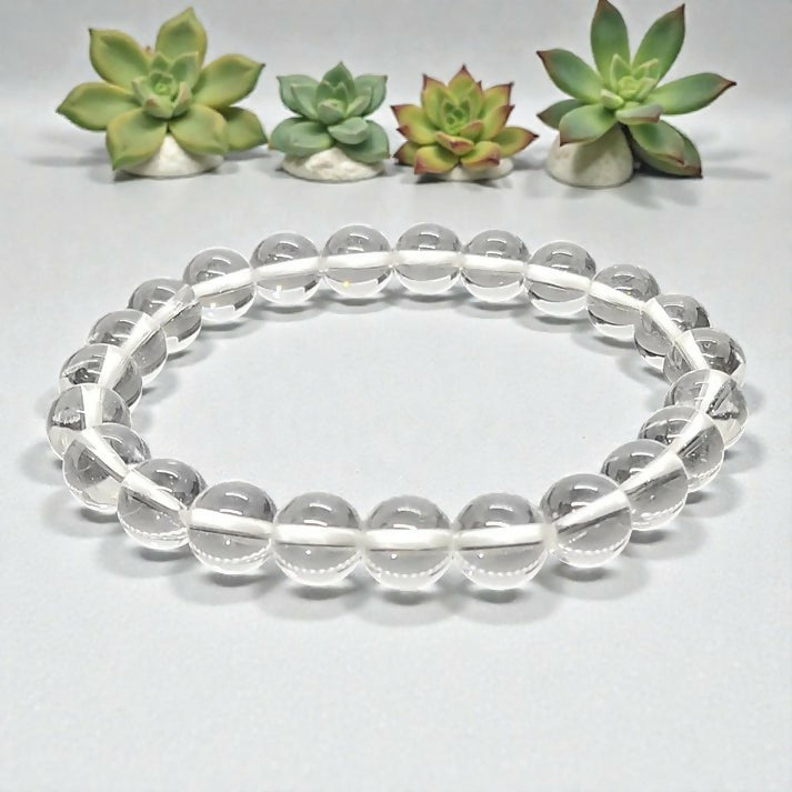 Onearth Clear Quartz Bracelet (certified) - EarthBased 