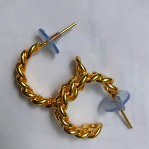 Chain Hoops Earrings | ONEarth - EarthBased 