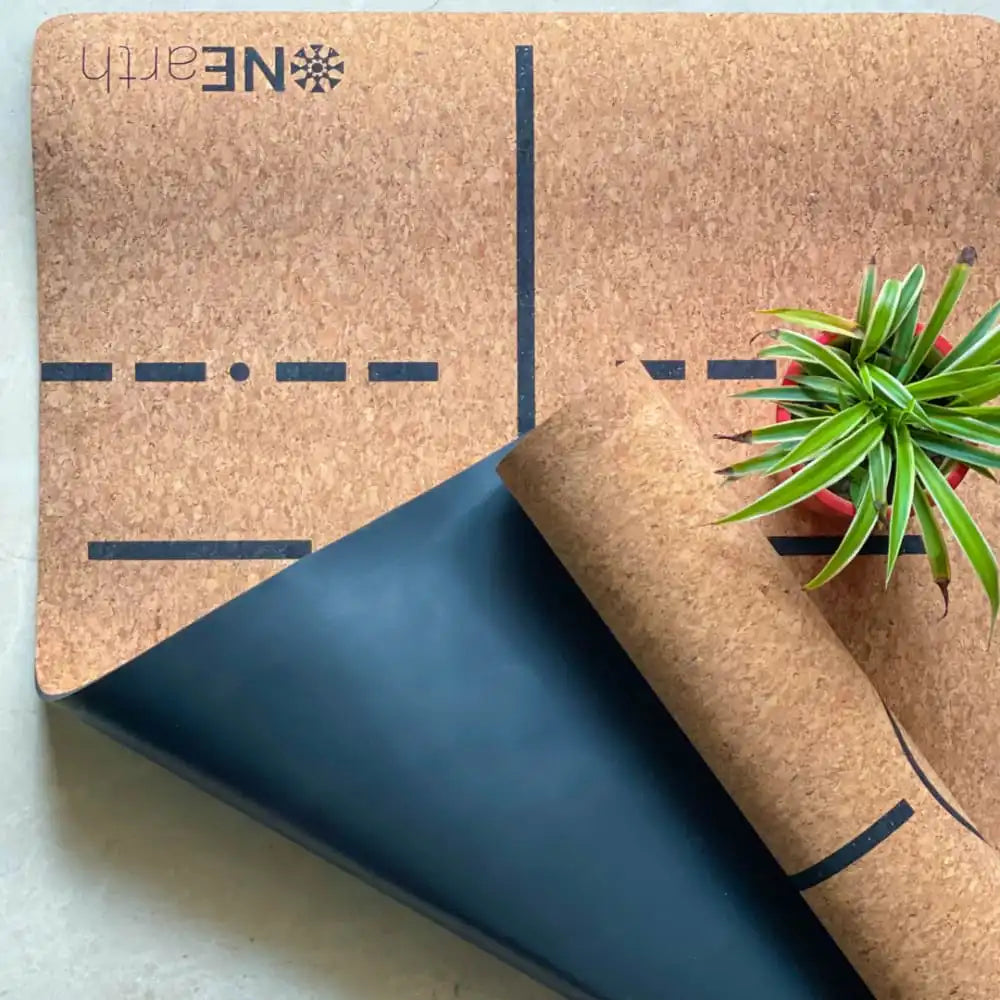 Cork Yoga Mat (Rubber Amalgamated) | ONEarth - EarthBased 
