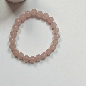 Onearth Rose Quartz Healing Bracelet (certified) - EarthBased 