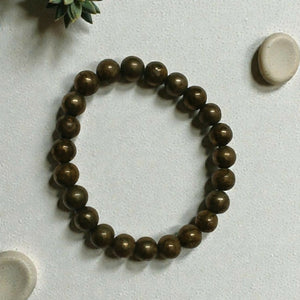 Onearth Raw Pyrite Bracelet (certified) - EarthBased 