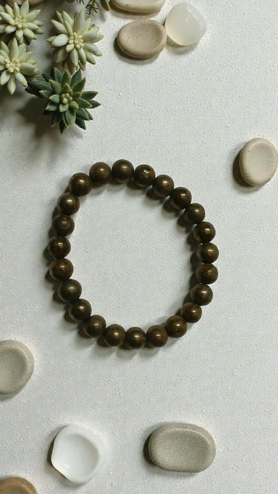 Onearth Raw Pyrite Bracelet (certified) - EarthBased 