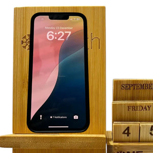 Bamboo mobile stand | ONEarth (Pack of 2) - EarthBased 