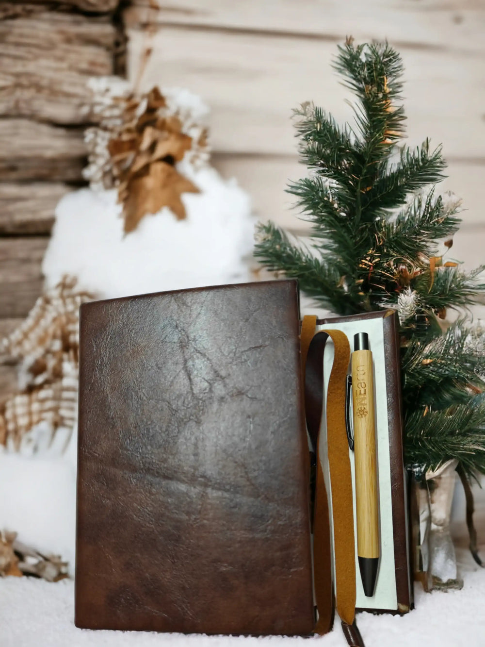 Recycled Paper Vegan Leather Journal - A6 | ONEarth - EarthBased 